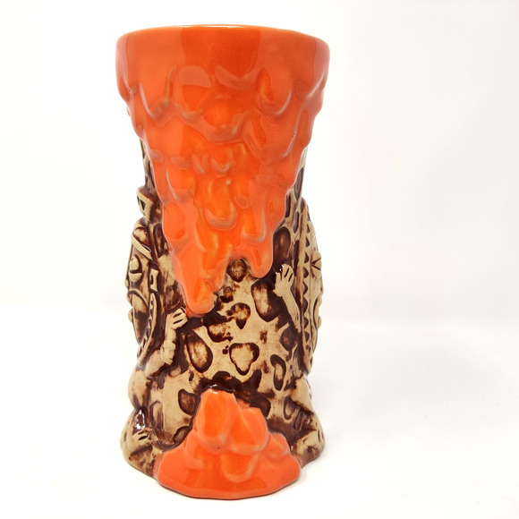 Disneyland Krakatoa Tiki Mug Cup 2nd Edition Trader Sams Enchanted Tiki Bar Lava - Picture 11 of 16